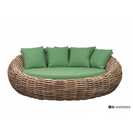 Aiadiivan Apple Bee Cocoon kubu / roheline, 220x220xH76 cm