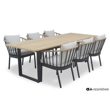 Aiamööbli komplekt Apple Bee CONDOR must / helebeež