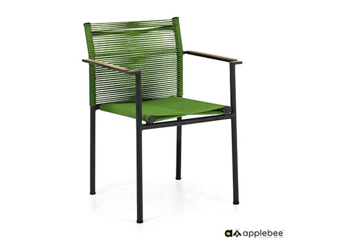 Aiatool Apple Bee JAKARTA mattmust / roheline, 56x59xH82 cm