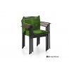 Aiatool Apple Bee JAKARTA mattmust / roheline, 56x59xH82 cm