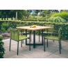 Aiatool Apple Bee JAKARTA mattmust / roheline, 56x59xH82 cm