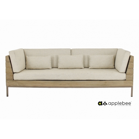 Diivan Apple Bee LONG ISLAND tiik / helebeež, 219x89xH70 cm