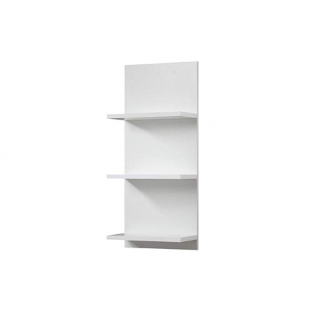 Seinariiul CADIZ valge, 30x17xH70 cm