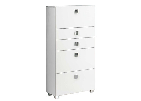 Vannitoakapp QUADRA valge, 65x35xH134 cm