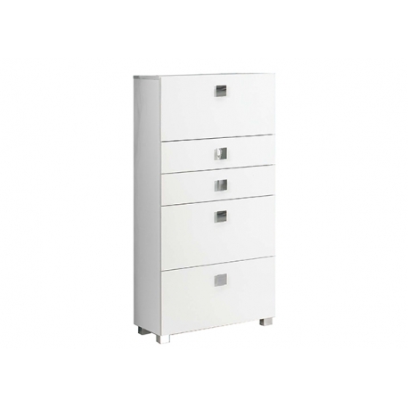 Vannitoakapp QUADRA valge, 65x35xH134 cm