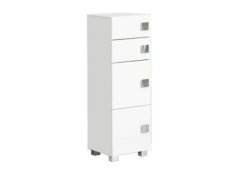 Vannitoakapp QUADRA valge, 33x35xH101 cm