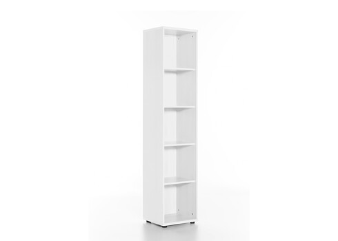 Kontoririiul PRAHA valge, 40x34xH182 cm
