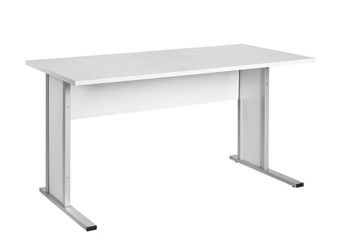 Kirjutuslaud VILNIUS helehall, 140x65xH73 cm