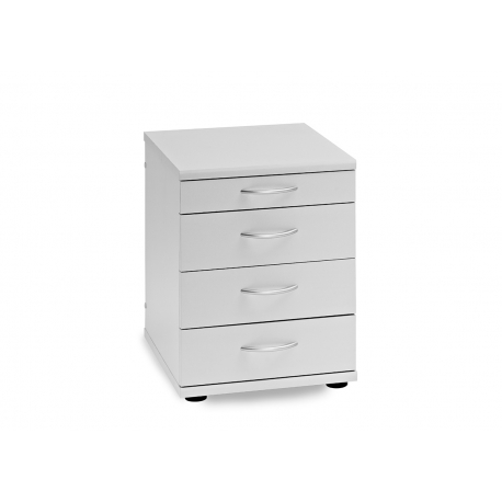 Sahtliboks VILNIUS helehall, 42x50xH55 cm