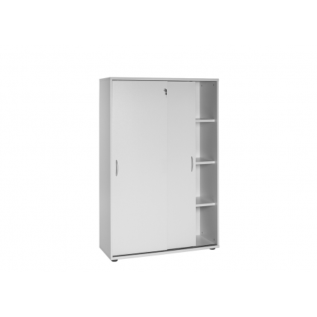 Kontorikapp VILNIUS helehall, 100x40xH153 cm