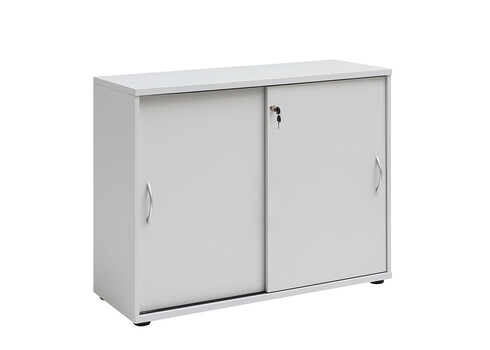 Kontorikapp VILNIUS helehall, 100x40xH76 cm