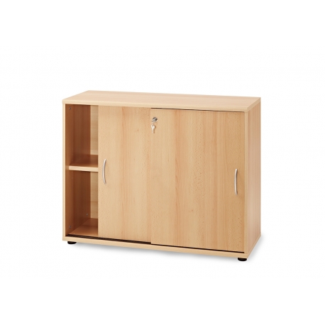 Kontorikapp VILNIUS pöök, 100x40xH76 cm