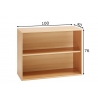 Kontoririiul VILNIUS pöök, 100x40xH76 cm