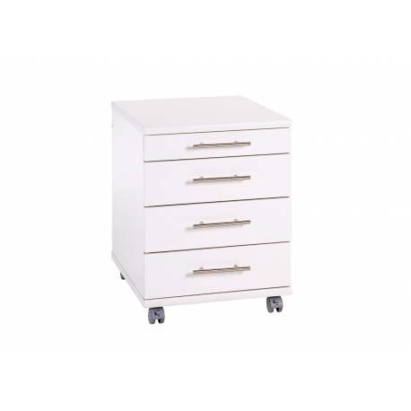 Sahtliboks BUDAPEST valge, 42x50xH57 cm