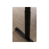Elektriliselt reguleeritav kirjutuslaud OSLO tamm / must, 160x75xH70-117 cm