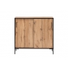 Kontorikapp OSLO tamm / must, 100x41xH97 cm
