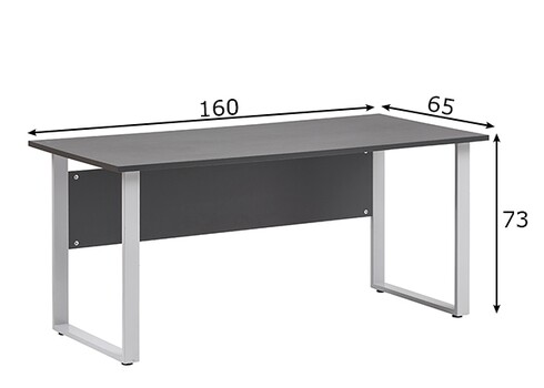 Kirjutuslaud MINSK antratsiit, 160x65xH73 cm