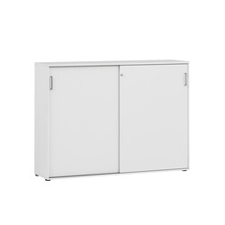 Kontorikapp MINSK helehall, 160x41xH120 cm