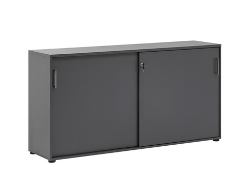 Kontorikapp MINSK antratsiit, 160x41xH84 cm