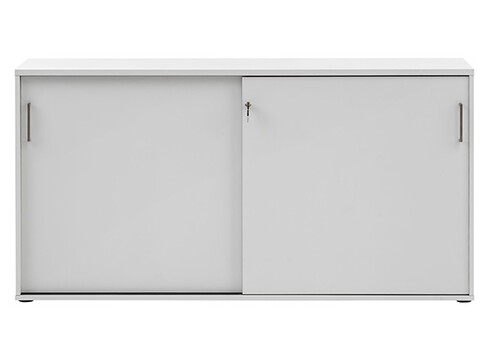 Kontorikapp MINSK helehall, 160x41xH84 cm