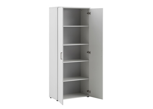 Kontorikapp MINSK helehall, 80x41xH200 cm