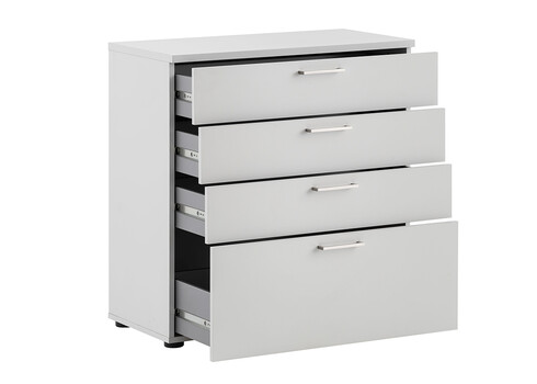 Kontorikapp MINSK helehall, 80x41xH84 cm