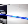Tv-alus BLUES valge, 160x40xH36 cm, LED