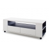 Tv-alus CHELSEA valge / antratsiit, 119x43xH46 cm