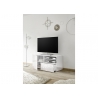 Tv-alus MIRO valge läige, 122x43xH57 cm, LED