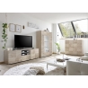 Tv-alus MIRO tamm Sonoma, 181x43xH57 cm, LED
