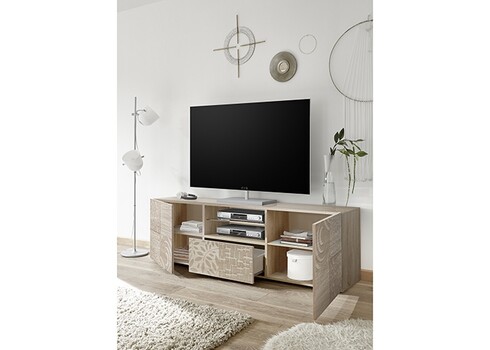 Tv-alus MIRO tamm Sonoma, 181x43xH57 cm, LED