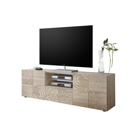 Tv-alus MIRO tamm Sonoma, 181x43xH57 cm, LED Tv-alus MIRO tamm Sonoma, 181x43xH57 cm, LED