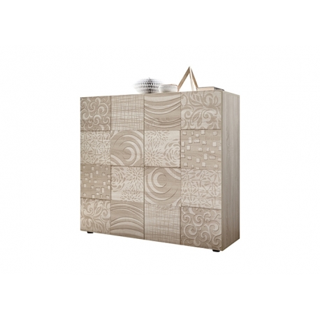 Kummut MIRO tamm Sonoma, 121x43xH111 cm