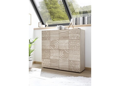 Kummut MIRO tamm Sonoma, 121x43xH111 cm