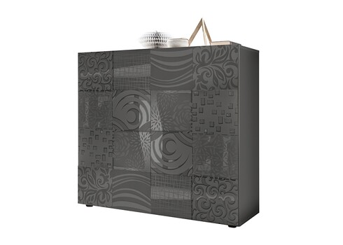 Kummut MIRO antratsiit läige, 121x43xH111 cm