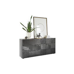 Kummut MIRO antratsiit läige, 181x43xH84 cm