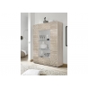 Vitriinkapp MIRO tamm Sonoma, 121x43xH166 cm