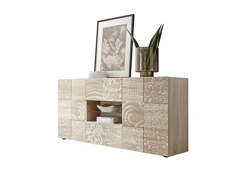 Kummut MIRO tamm Sonoma, 181x43xH84 cm