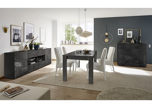 Kummut MIRO antratstiit läige, 241x43xH84 cm, LED