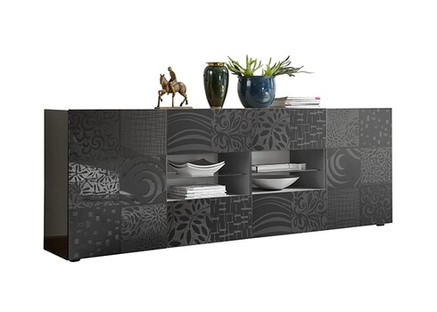 Kummut MIRO antratstiit läige, 241x43xH84 cm, LED