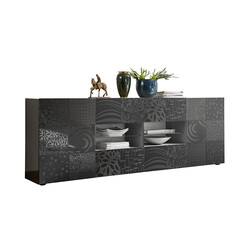 Kummut MIRO antratstiit läige, 241x43xH84 cm, LED