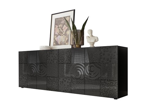 Kummut MIRO antratsiit läige, 241x43xH84 cm