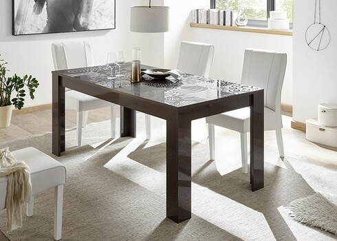 Söögilaud MIRO antratsiit läige, 180x90xH79 cm