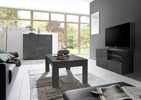 Tv-alus DAMA antratsiit läige, 121x43xH57 cm, LED