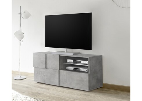 Tv-alus DAMA betoonhall, 121x43xH57 cm, LED