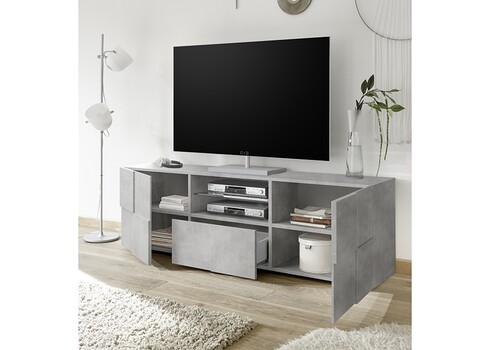 Tv-alus DAMA betoonhall, 181x43xH57 cm, LED