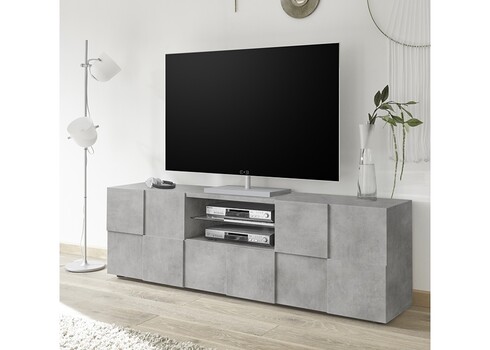Tv-alus DAMA betoonhall, 181x43xH57 cm, LED