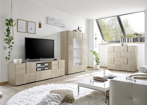 Tv-alus DAMA tamm Sonoma, 181x43xH57 cm, LED