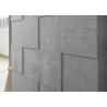Kummut DAMA betoonhall, 121x43xH111 cm