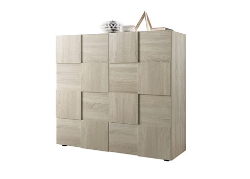 Kummut DAMA tamm Sonoma, 121x43xH111 cm